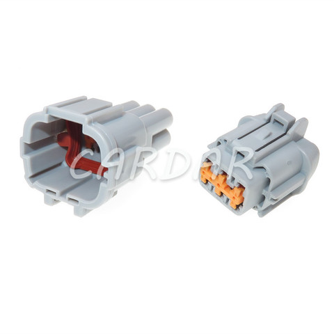 1 Set 6 Pin 6185-1175 PB291-06127 PB291-06127 Automotive Electrical Headlight Socket Light Lamp Connector For Nissan Teana ► Photo 1/6