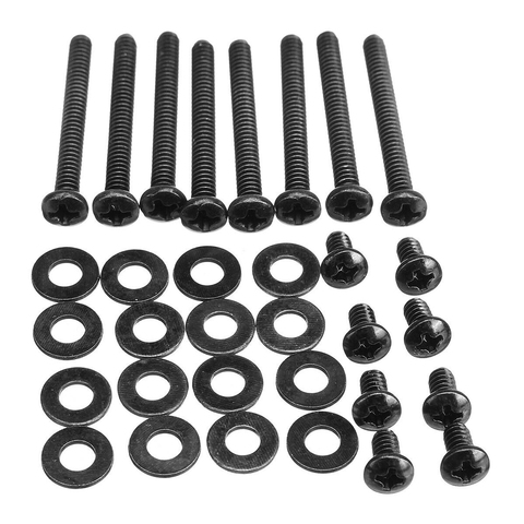 Durable Screw Kit Professional Metal Computer Case Black Fitting Water Cooling Radiator Long Short Pads For Corsair Hydro Series ► Photo 1/6