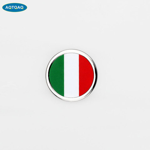 italien national flagge 3d metall emblem abzeichen auto styling motorrad  aufkleber für renault peugeot citroen chevrolet skoda