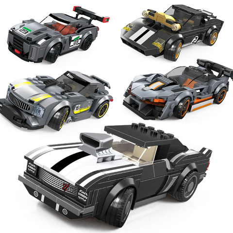 Speed Champions 2022 Racer Car City Moc Bricks Great Vehicle Sets Building Creator DIY Kids Toys Sport Classic Supercar Technic ► Photo 1/6