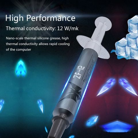 ZF-12 High Performance Thermal Conductive Grease Paste Processor CPU GPU Cooler Cooling Fan Compound Heatsink ► Photo 1/6