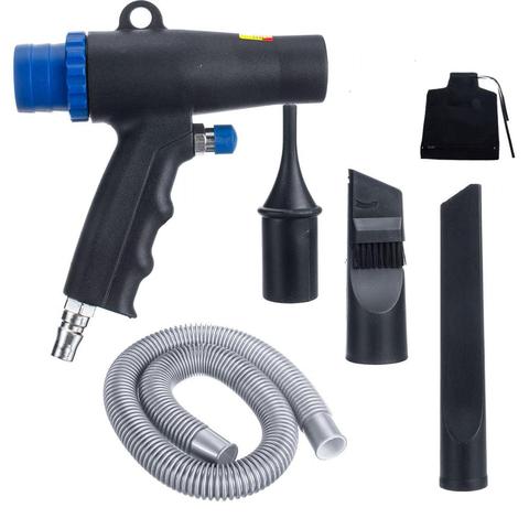 2 In 1 Dual Function Air Duster Compressor Air Vacuum Blow Suction Guns Kit Pneumatic Vacuum Cleaner Tool ► Photo 1/6