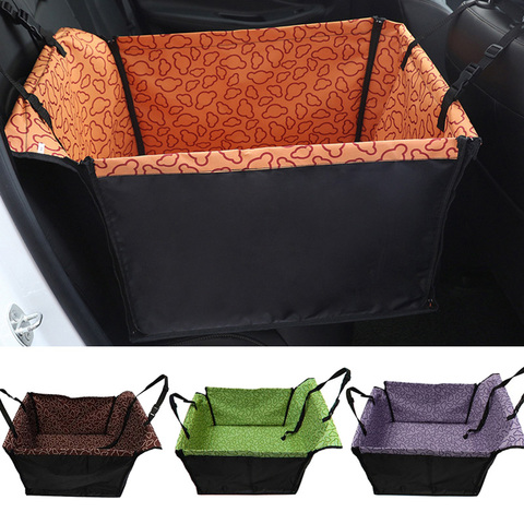 Waterproof Pet Carriers Dog Car Seat Cover Mats Hammock Cushion Carrying For Dogs transportin perro autostoel hond Car Seat Bag ► Photo 1/6