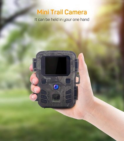 2PCS/1Lot  Wildlife Trail Camera  Hunting 1080P 20M POutdoor Cameras Scouting Surveillance Mini301 Night Vision Photo Trap ► Photo 1/6