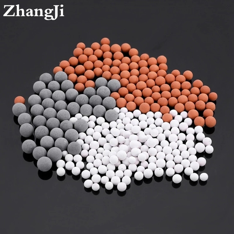 Shower Head Replacement Beads Filter Energy Anion Mineralized Negative Ions Ceramic Balls Water Purification Bathroom Accessory ► Photo 1/6