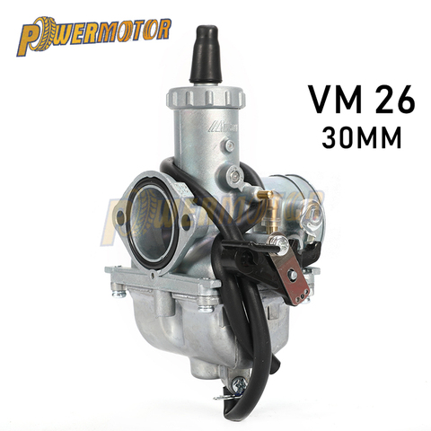 PowerMotor Mikuni vm26 30mm mikuni vm26 Carburetor Motorcycle Carburetor VM26 Carb PZ30 30mm Carb For 150cc 160cc 200cc 250cc ► Photo 1/6