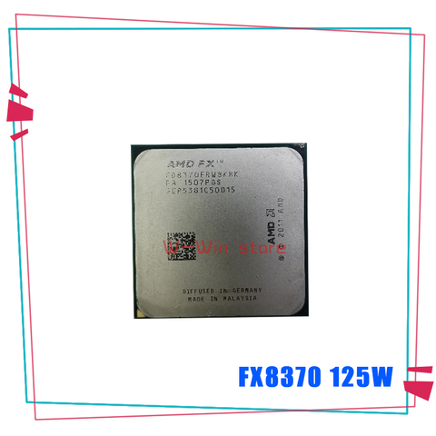 AMD FX-Series FX-8370 FX 8370 FD8370FRW8KHK 4.0 GHZ 16MB 125W Socket AM3+ ► Photo 1/1