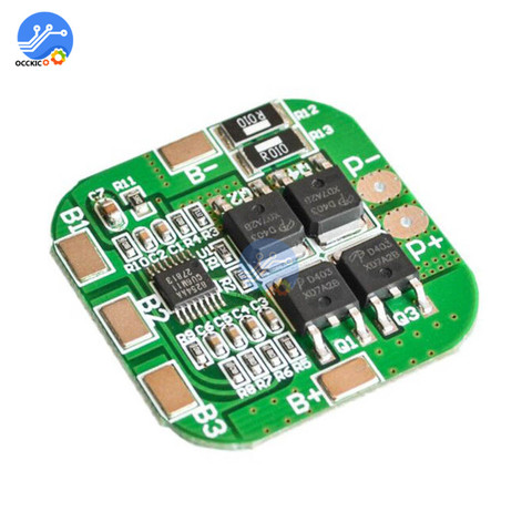 Bms 4S Li-ion Battery Protection Board 14.8V/16.8V 20A  for Lithium LicoO2 Limn2O4 18650 LI Battery Balancer Module ► Photo 1/6