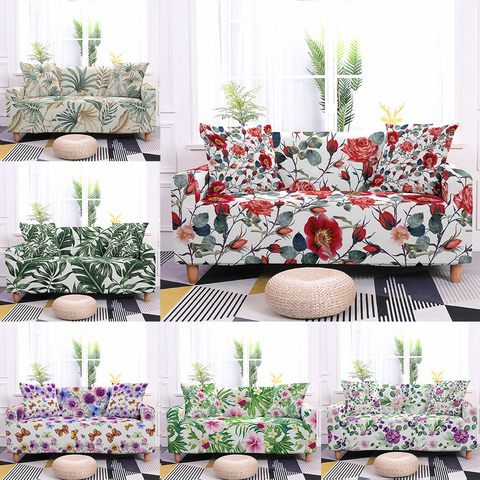 Room Sofa Slipcover Couch Cover, Flower Print Sofa Cover