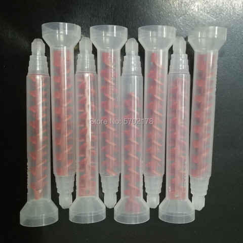 10pc/bag Adhesive Dynamic Mixing Nozzle AB Glue Quick Mixer RM12-16 Round Mixed Tube ► Photo 1/6