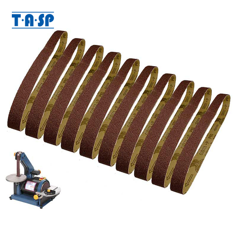 TASP 10pcs 25*762mm Abrasive Sanding Belt 1