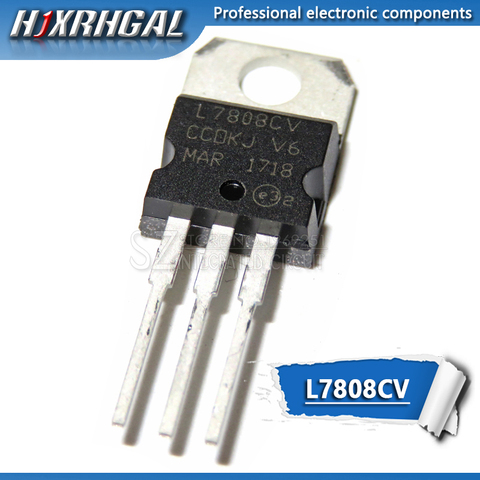 1PCS L7808CV TO220 L7808 TO-220 stabilivolt voltage-regulator tube 7808 LM7808 MC7808 ► Photo 1/1