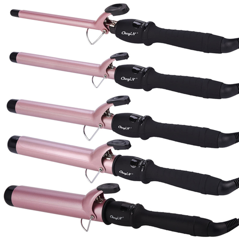 30 Groups Temperature Setting Electric Hair Curler Long Curling Tong Wand 13-38mm Professional Hair Curling Iron LCD Screen 31 ► Photo 1/6
