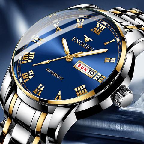 Relogio Masculino FNGEEN Luxury Men Watches Famous Brand Luminous Men's Fashion Watch Men Military Waterproof Quartz Wristwatch ► Photo 1/6