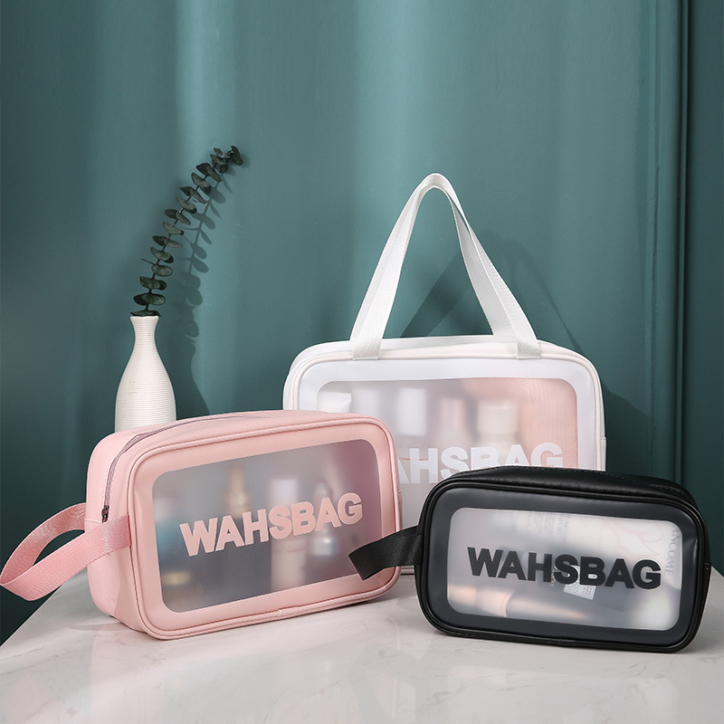 Makeup Bag Case PVC Cosmetic Handbag Make Up Travel Small Zipper Bag  Cosmetic Organizer Box Makeup Bags Wholesale Wash Clear Bag - Price history  & Review | AliExpress Seller - Yinjue handbag