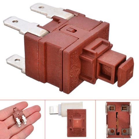 1pc Power Switch Push Button KAN-L5 Switch 7.5A 250V AC 4 Pin ON OFF T120 Water Heater Vacuum Cleaner Special Lock Self-locking ► Photo 1/6