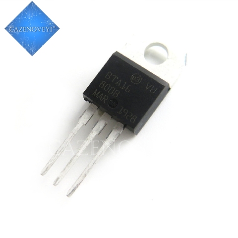 10pcs/lot BTA16-800B BTA16-800 TO-220 800V 16A new original In Stock ► Photo 1/1