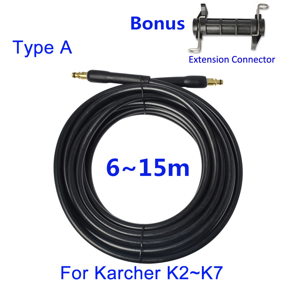 6/10/10M High Pressure Washer Extension Hose For Karcher K2 K3 K4 K5 K7 K Series 