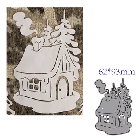 metal cutting dies cut die mold house decoration Scrapbook paper craft knife mould blade punch stencils ► Photo 1/1