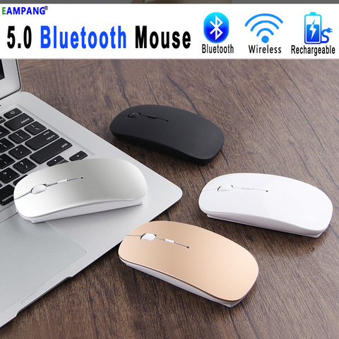 5.0 Bluetooth Wireless Mouse for Apple Macbook Air Xiaomi Pro Mouse For Huawei Matebook Laptop Notebook Computer iPad Tablet ► Photo 1/6