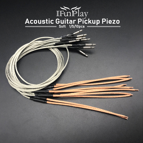 1/5/10pcs Acoustic Guitar Bridge Saddle Piezo Guitar Pickup Soft  Piezo Folk Guitarra Preamp Piezo Acoustic String ► Photo 1/6