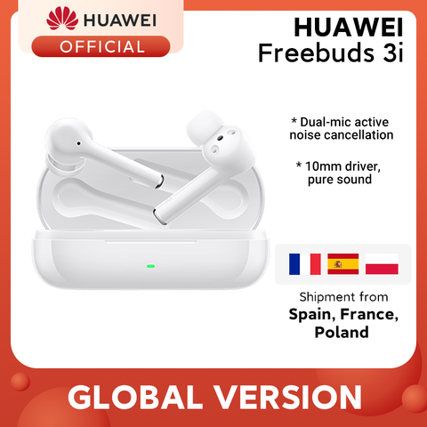 In Stock Global Version Huawei FreeBuds 3i 3 i TWS Wireless Bluetooth Earphone Ultimate Noise Cancellation 3-mic System headsets ► Photo 1/6