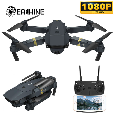 Eachine E58 WIFI FPV With Wide Angle HD 1080P Camera Hight Hold Mode Foldable Arm RC Quadcopter Drone X Pro RTF  Dron For Gift ► Photo 1/6