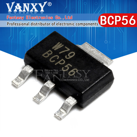 10PCS BCP56T1G SOT223 BCP56 SOT SMD ► Photo 1/4