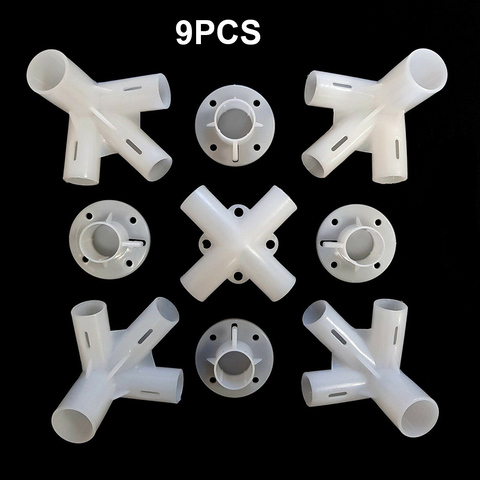 NEW Spare Parts For 3x3m Gazebo Awning Tent Feet Corner Center Connector 25/19mm DIY Wardrobe Tent Shoe Rack Fittings ► Photo 1/6