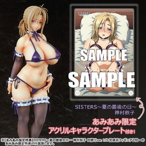 Q-Six Sisters The Last Day of Summer Akiko Kamimura PVC Action Figure Anime Sexy Girl Figure Model Toys Collection Doll Gift ► Photo 1/6