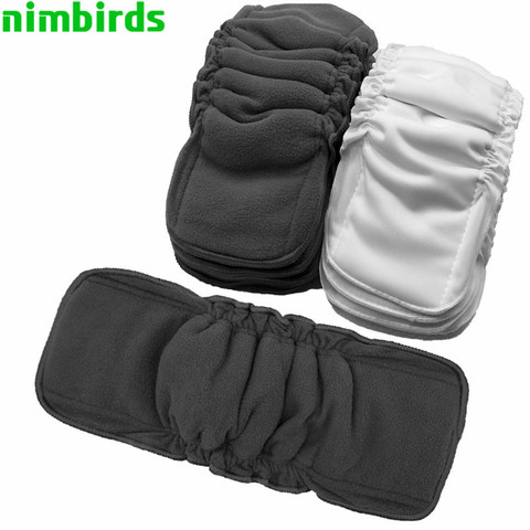 Reusable Bamboo Charcoal Insert Baby Cloth Diaper Mat Bamboo Cotton Nappy Inserts Changing Liners Charcoal Insert Wholesale ► Photo 1/6