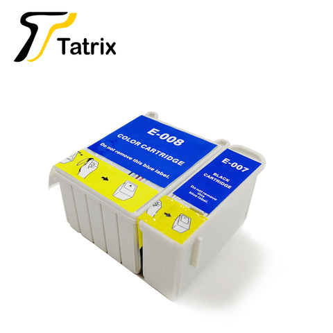 Tatrix For Epson T007 T008 Compatible Ink Cartridge for Epson Stylus Photo 780 785EPX 790 825 870 875DC 875DCS 890 895 915 etc. ► Photo 1/5