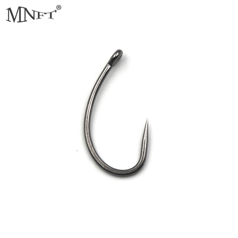 MNFT 50Pcs High Carbon Steel  Teflon Coated Carp Fishing Hook Barbless Saltwater Fresh Water Fishing Hooks 6# 8# 10# 4# non-barb ► Photo 1/1