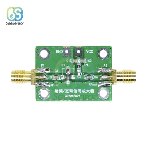 0.1-2000MHz RF Wideband Amplifier Broadband Module Receiver Gain 30dB Low-noise LNA ► Photo 1/6