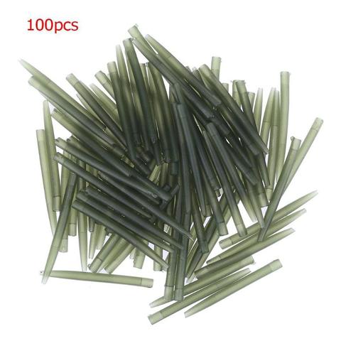 100pcs Terminal Carp Fishing Anti Tangle Sleeves Connect with Fishing Hook 35mm Pesca Fishing Anti Tangle Sleeves ► Photo 1/6