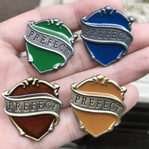 PREFECT Metal Pin Badge Chestpin Brooch Costume Accessories Ornament Decor 3.2cm ► Photo 1/6