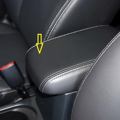 For Subaru XV 2012-2022 Customzied Microfibre Leather Center Armrest Cover Direct installation For Subaru Forester 2013-2022 ► Photo 1/6