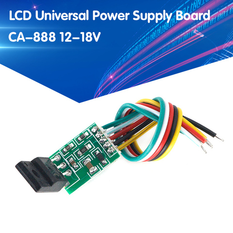 CA-888 12-18V LCD Universal Power Supply Board Module Switch Tube 300V For LCD Display TV Maintenance ► Photo 1/6