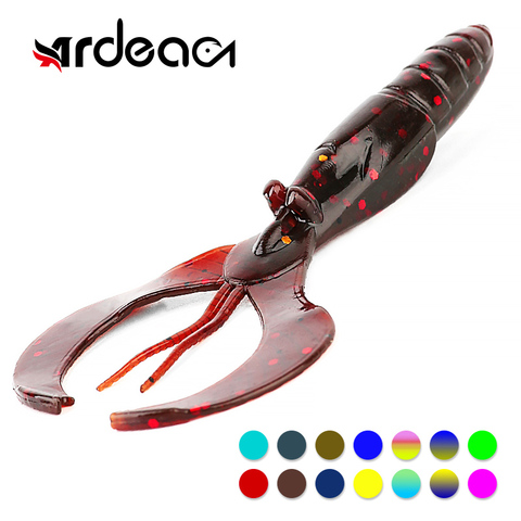 ARDEA soft fishing lure plastic shrimp lure Wobblers Crankbaits for Carp Fishing Artificial Baits Worm Soft Lures Isca Pesca ► Photo 1/6