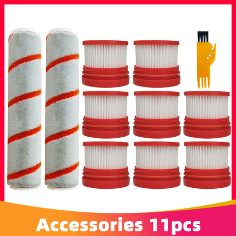 Hepa Filter Main Rolling Brush Replacement for Xiaomi Dreame V9 / V9 Pro / V10 Handheld Wireless Vacuum Cleaner Cleaning Kits ► Photo 1/6