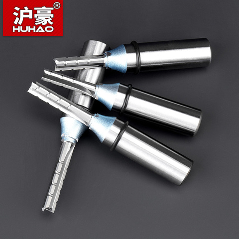HUHAO 12.7mm 3 Flutes TCT Trimming Straight Milling Cutter For MDF Plywood Chipboard Hard Wood Drill Engraving Router Bit Endmil ► Photo 1/6
