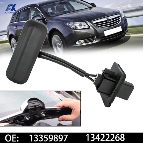 Car Tailgate Boot Opening Switch Button For Vauxhall Opel Insignia Black Release Hatch Saloon 13422268 ► Photo 1/6