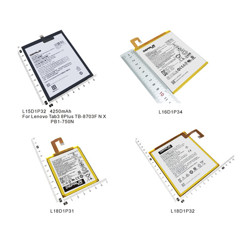 L15D1P32 4250mAh Battery For Lenovo Tab3 Tab 3 8 Plus TB-8703F 8703N 8703X 8703 PB1-750N PB1 750N ► Photo 1/6