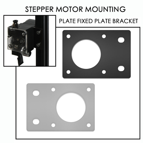 NEMA 17 42-Series Stepper Motor Mounting Plate Fixed Plate Bracket For 3D Printer CNC Parts fit 2022 Profiles ► Photo 1/6