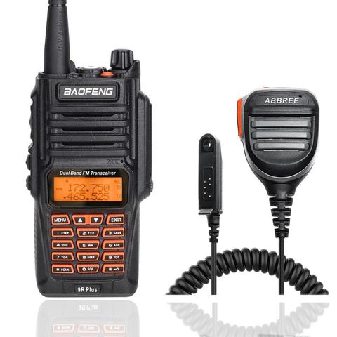 Baofeng Uv-9R Plus VHF/UHF Walkie Talkie Dual Band Handheld Two