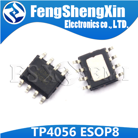 (10-20-100)pcs/lot TP4056 4056 SOP-8 4056E TC4056 4056A Linear lithium ion battery charger chip ► Photo 1/2