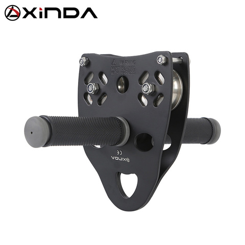 XINDA Professional Handle Pulley Roller Gear Outdoor rock climbing Tyrolean Traverse Crossing Weight Carriage Device Equipment ► Photo 1/6