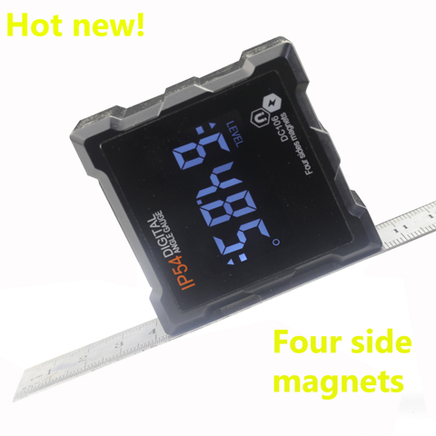 360 Degree Digital Protractor Inclinometer Electronic Level Box with strong Magnetic Angle digital angle finder ► Photo 1/6