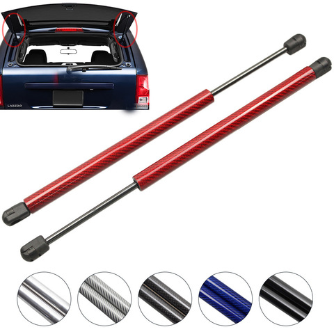 for Jeep Grand Cherokee 2005 2006 2007 2008 2009 2010 Rear Window carbon fiber Gas Lift Supports Struts Prop Rod Shocks DK ► Photo 1/6