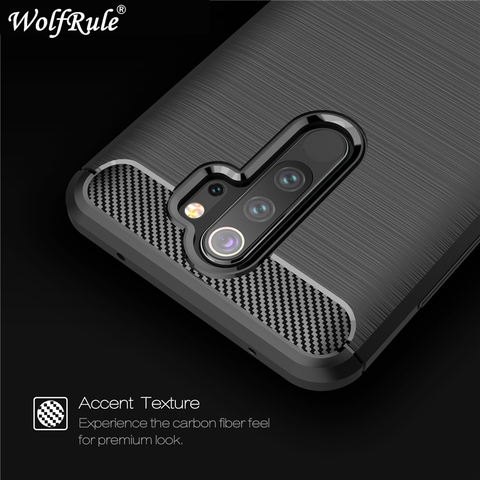 For Cover Xiaomi Redmi Note 8 Pro Case Shockproof Bumper Carbon Fiber Case For Xiaomi Redmi Note 8 Pro Cover Redmi Note 8 Pro ► Photo 1/6